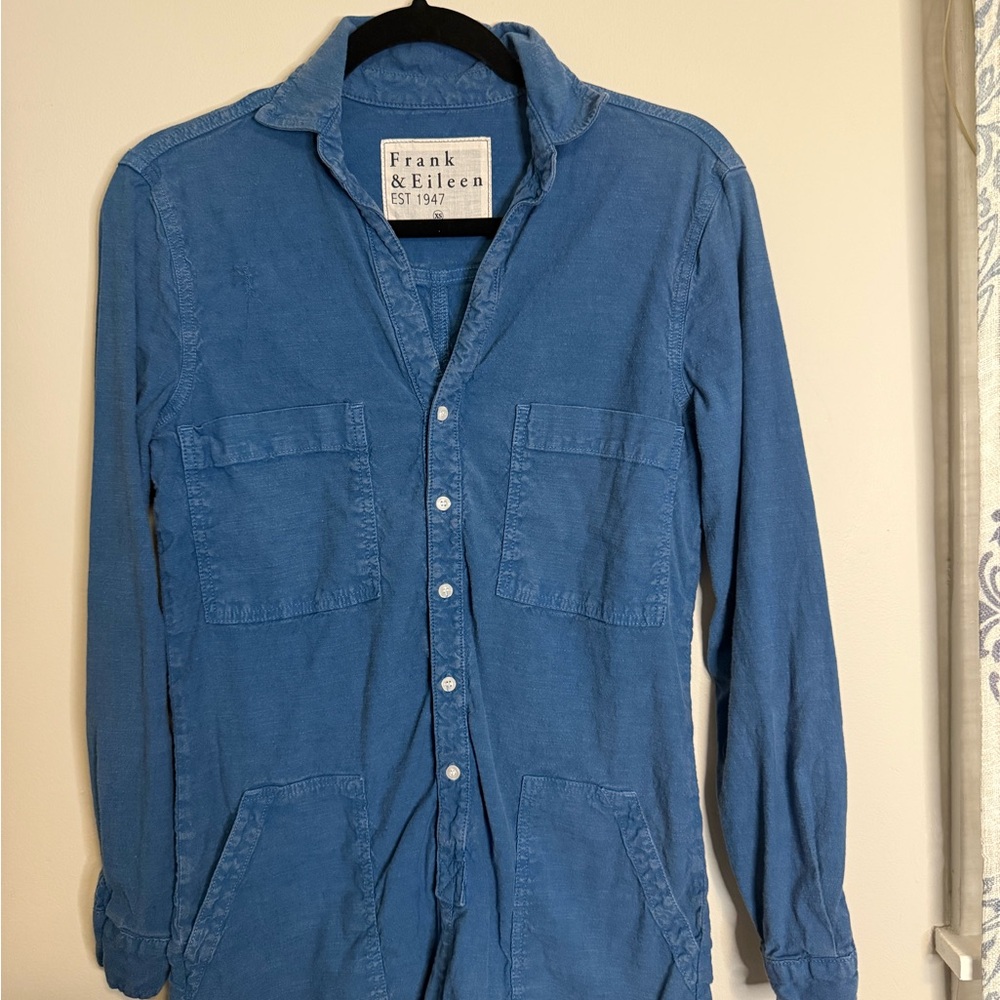 Frank & Eileen Blue Jumpsuit